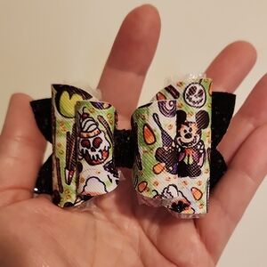 Disney Mickey Halloween Cartoon Hair Bow